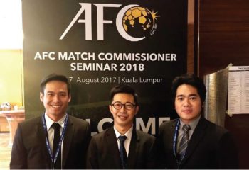 สมาคมฯ ส่ง 3 ผู้บริหารสัมมนา AFC Match Commissioner